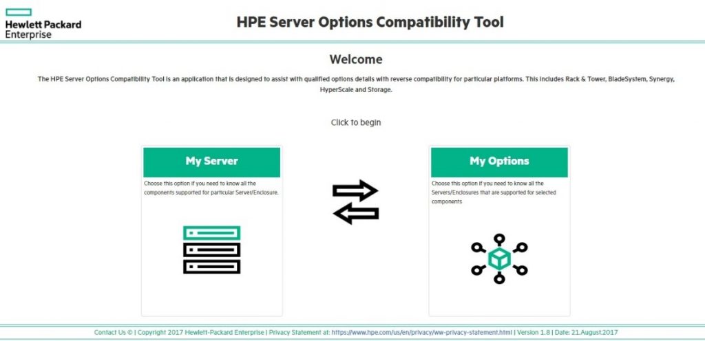 hpe tool 1024x496 - ابزار انتخاب قطعات سرور HP